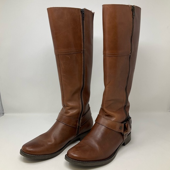 Aldo Shoes - Aldo Brown Leather Riding Boots